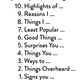 Illustration for article titled Read This: a statistical analysis of all Letterman’s Top Ten Lists